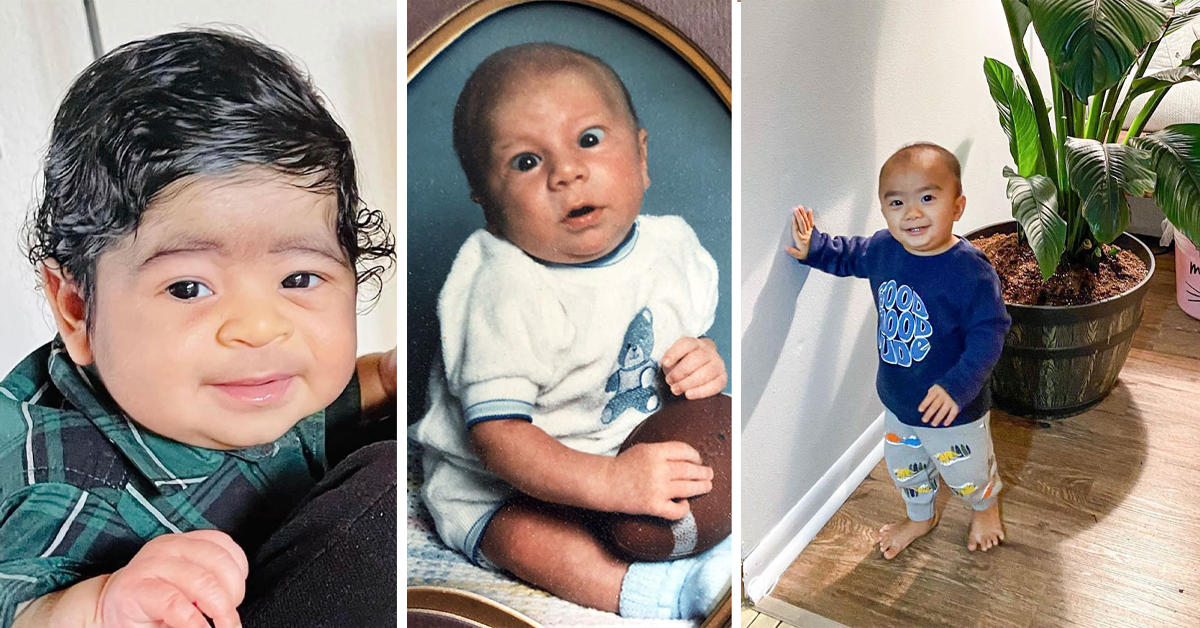 40 Adorable Newborns Who Look Like They’ve Already Lived a Lifetime