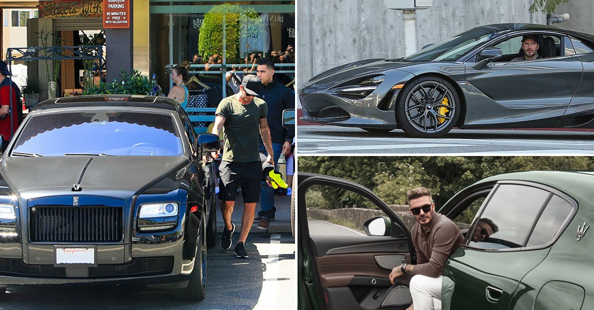 Have A Look At David Beckham’s Insane Car Collection