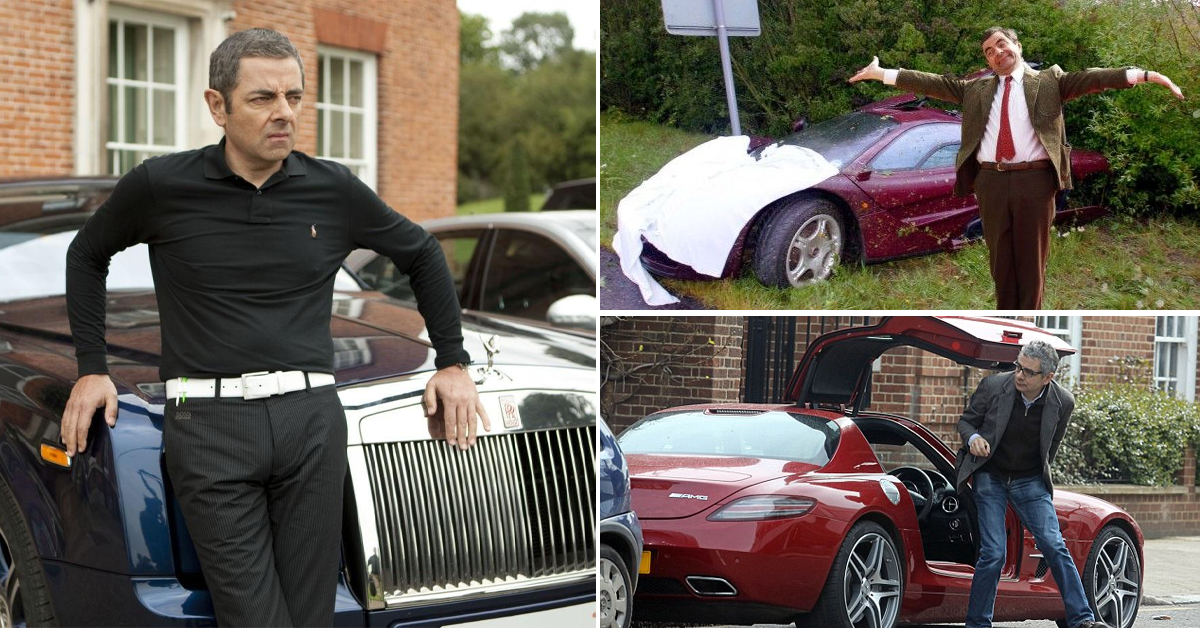 Every Exotic Car In Rowan Atkinson’s Car Collection