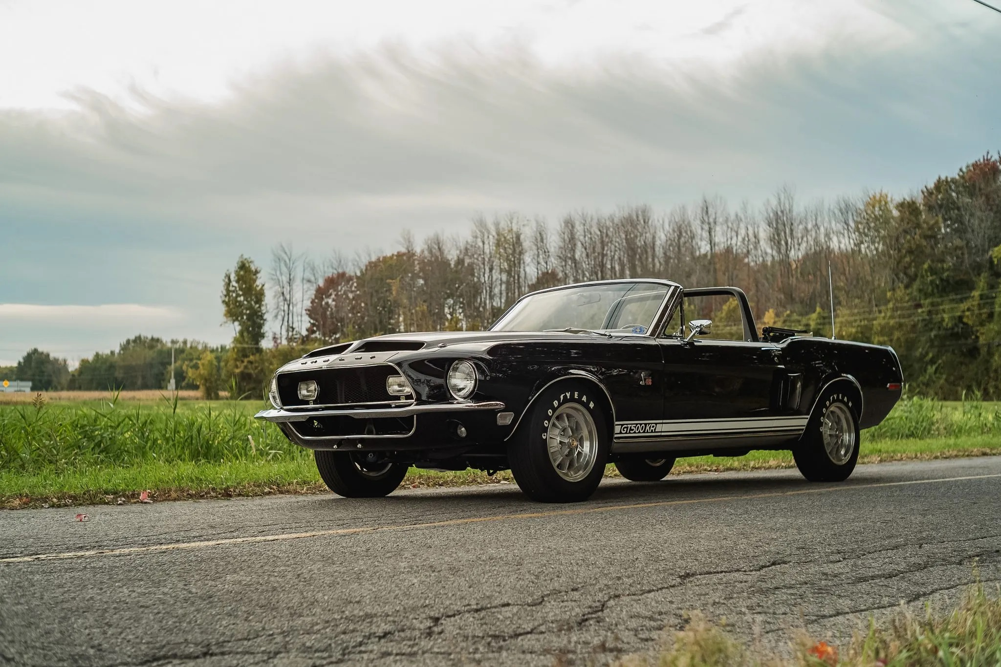 One of 518 1968 Shelby Mustang GT500KR ConvertibleOne of 518