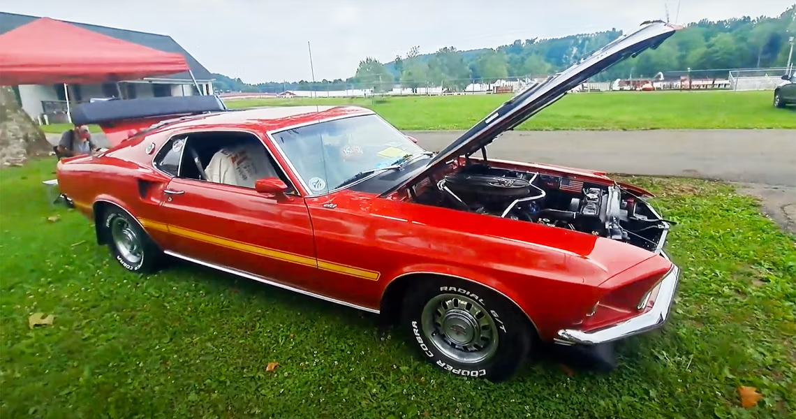 This Restored 1969 Ford Mustang Mach 1 Has One Gem Of A Story