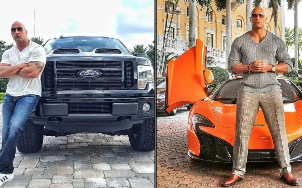 Have a look inside The Rock’s multi-million dollar car collection