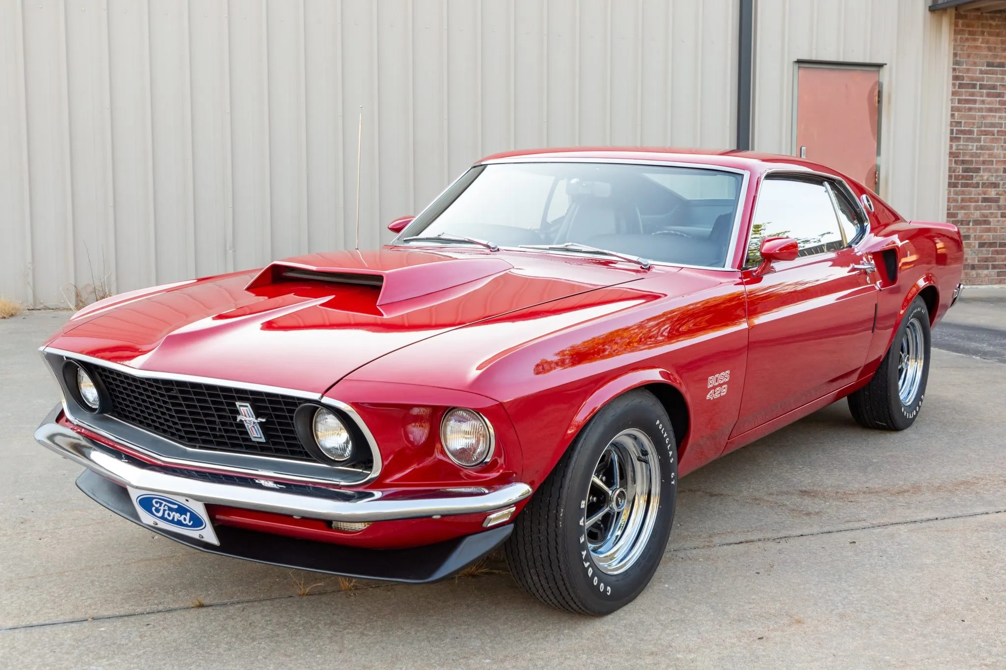 1969 Ford Mustang Boss 429 with just 4,400 miles since new