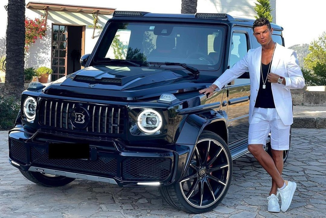 Cristiano Ronaldo Flaunts His Custom £516k Brabus ‘G-Wagon’ Gifted by Georgina Rodriguez for His Birthday