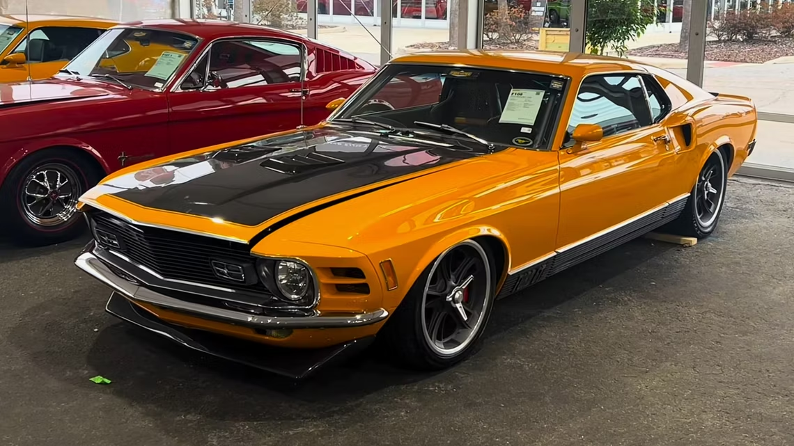 The Story Behind The Mid-Engine 1970 Ford Mustang Mach 1