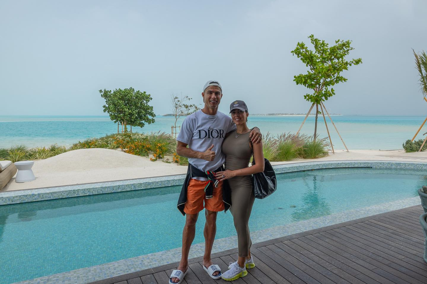 Inside Cristiano Ronaldo and Georgina Rodriguez’s lunar-style Red Sea beach paradise on their magnificent private island