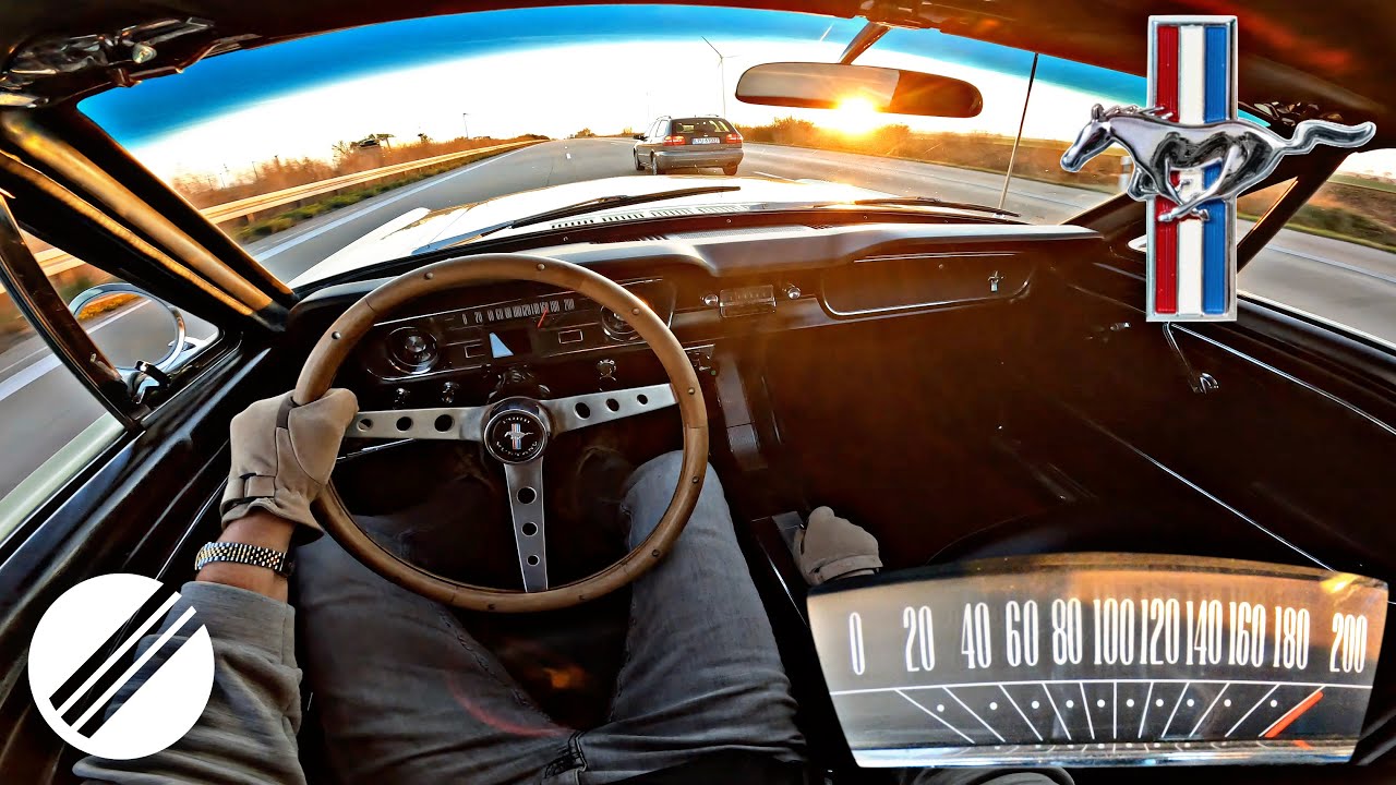 Watch A 1966 Ford Mustang Stretch Its Legs On Autobahn