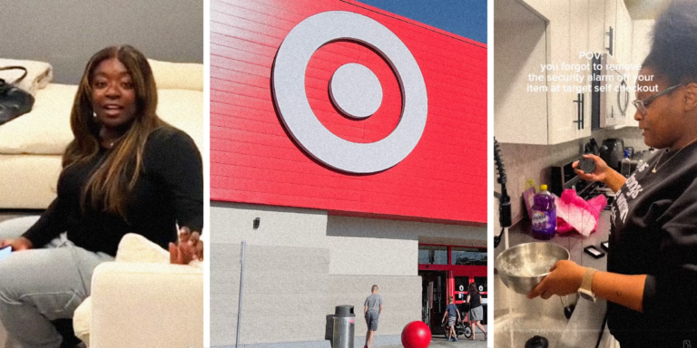 Target shopper accidentally leaves with security tag. Then she learns how to turn it off