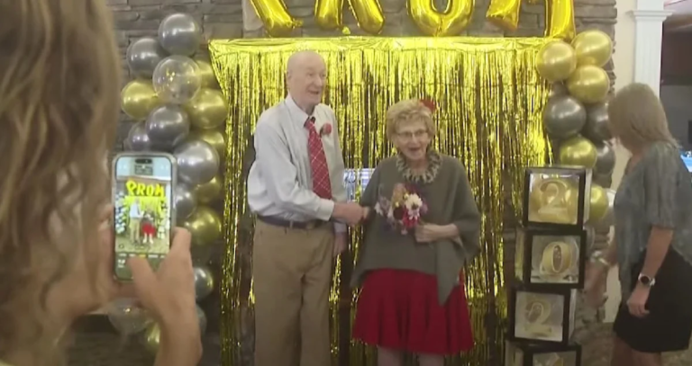 Senior living center gives a peek into the special ‘prom’ they threw residents and it’s melting hearts