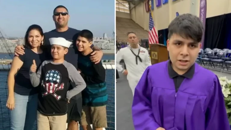 Teen Is Asked a Question at His Graduation – Turns Around to an Epic Surprise