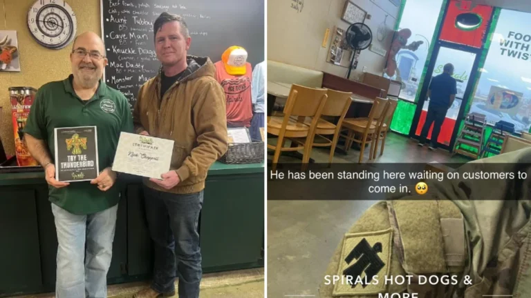 Man Posts Sad Photo of Struggling Hot Dog Seller – Little Did He Know It’d Change His Life