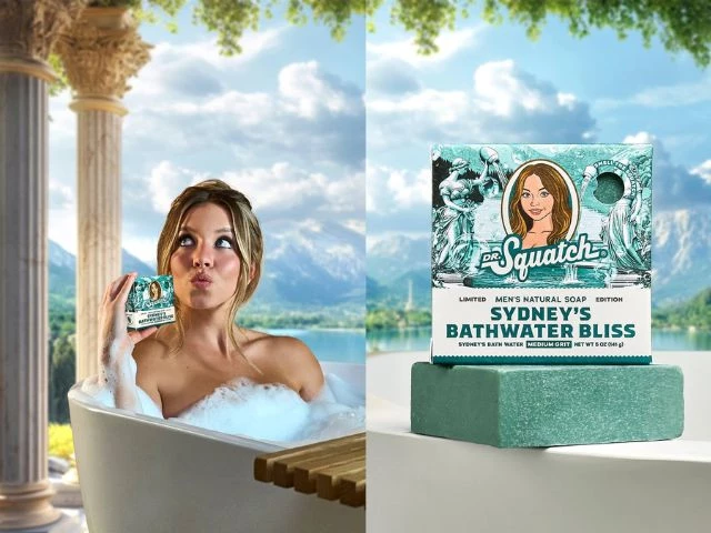 Sydney Sweeney is selling soap that contains her actual bathwater