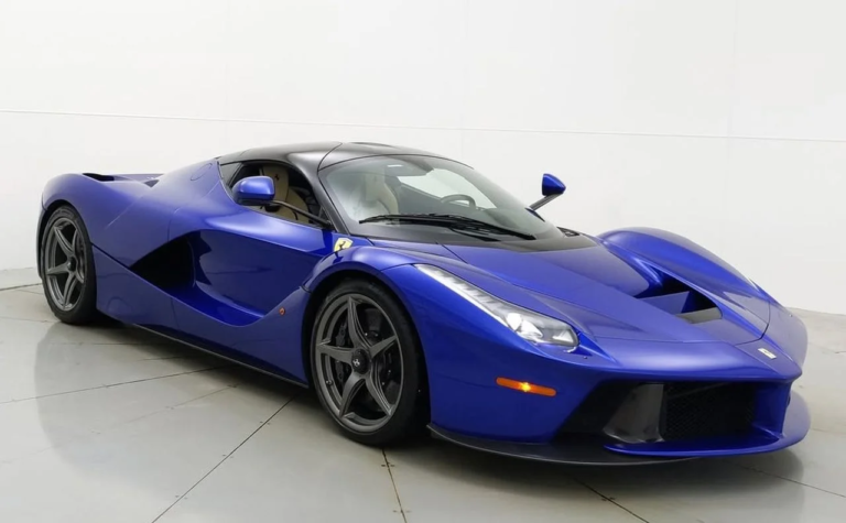 World’s only Blue Elettrico Ferrari LaFerrari