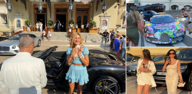 Something that Dubai and Miami cannot even dream of, this video shows Monaco’s glamorous millionaires and billionaires cruising the streets in some of the world’s rarest and most expensive supercars