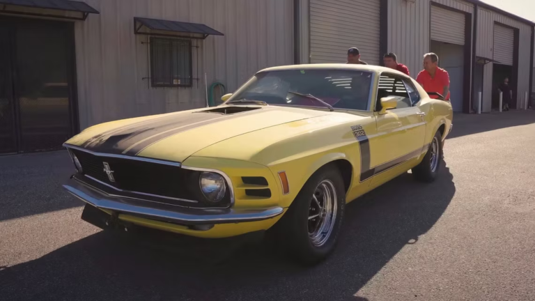 Dennis Collins Rescues Rare 1 Of 29 TASCA 1970 Mustang Boss 302