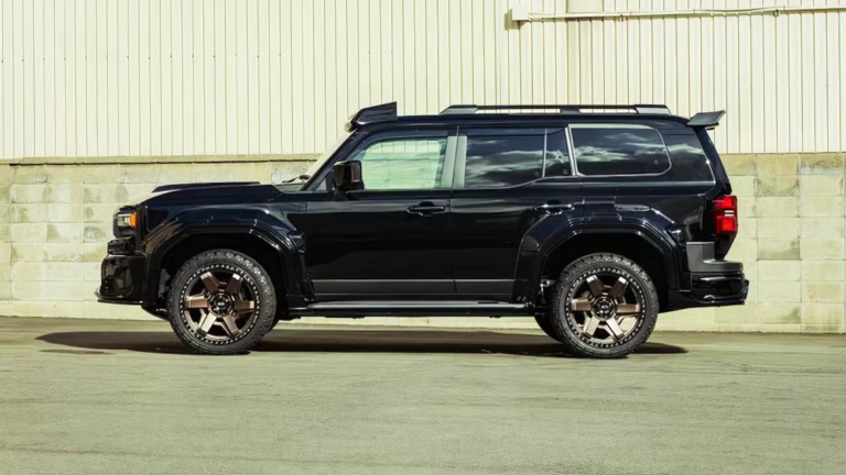 Japanese Tuner Turns Toyota Land Cruiser Into Street Truck
