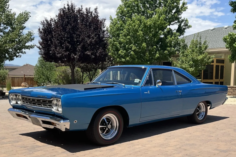 This $45,000 Classic Plymouth Features Embroidered Cartoons On The Seats And We Are Obsessed